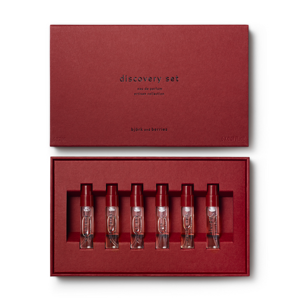 Discovery Set Artisan Collection 6x2 ml | Björk and Berries