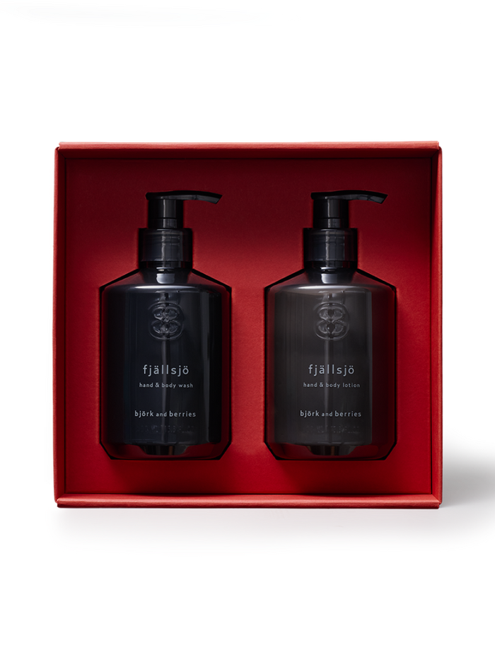 Fjällsjö Hand & Body Gift Set 2x400 ml | Björk and Berries