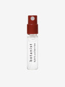 Botanist Eau de Parfum Vial bottle against white background