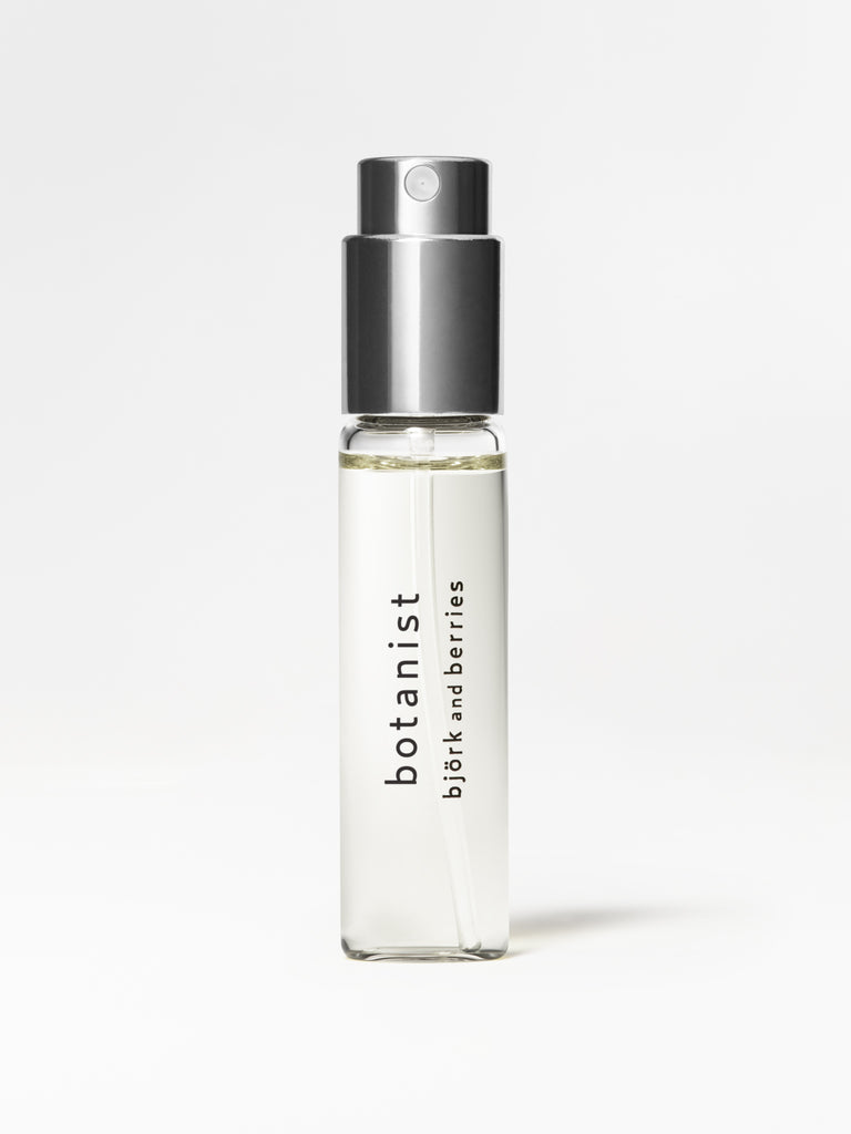 Botanist Eau de Perfume, 7,5 ml bottle, against white background