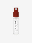 Violet Sky Eau de Parfum Vial bottle against white background